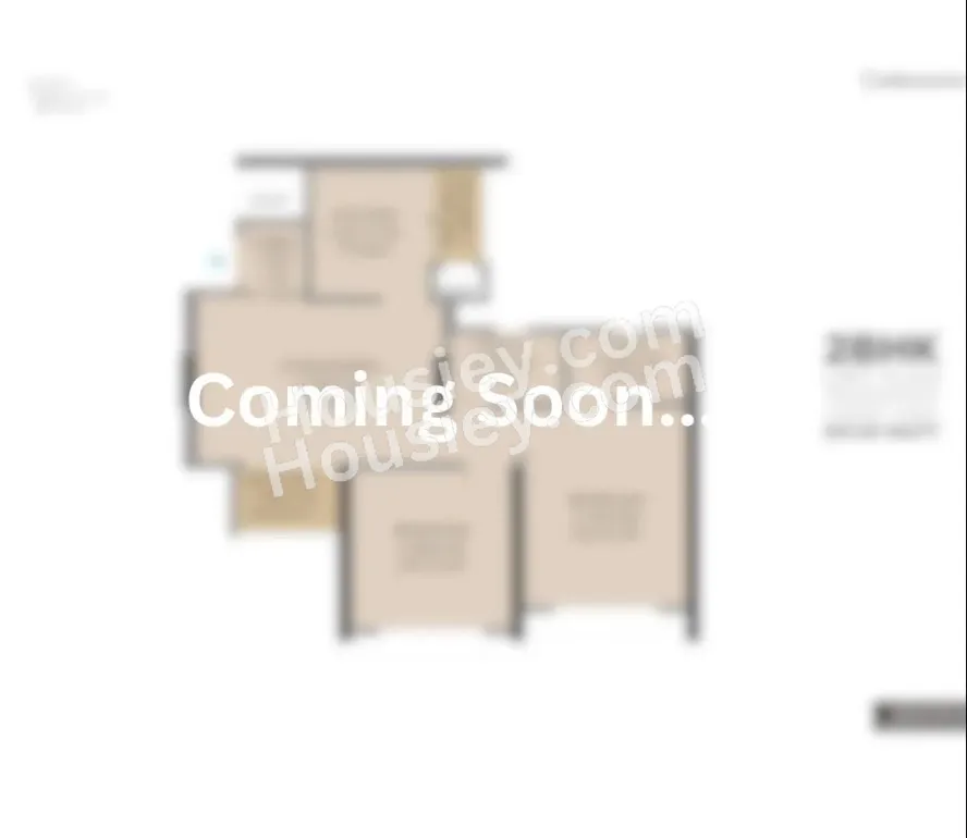 Axis Oaklyn Unit plan - 707 sq.ft.