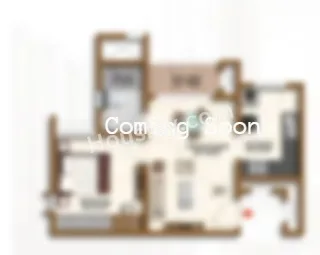 Brigade Orchards Unit plan - 424 sq.ft.