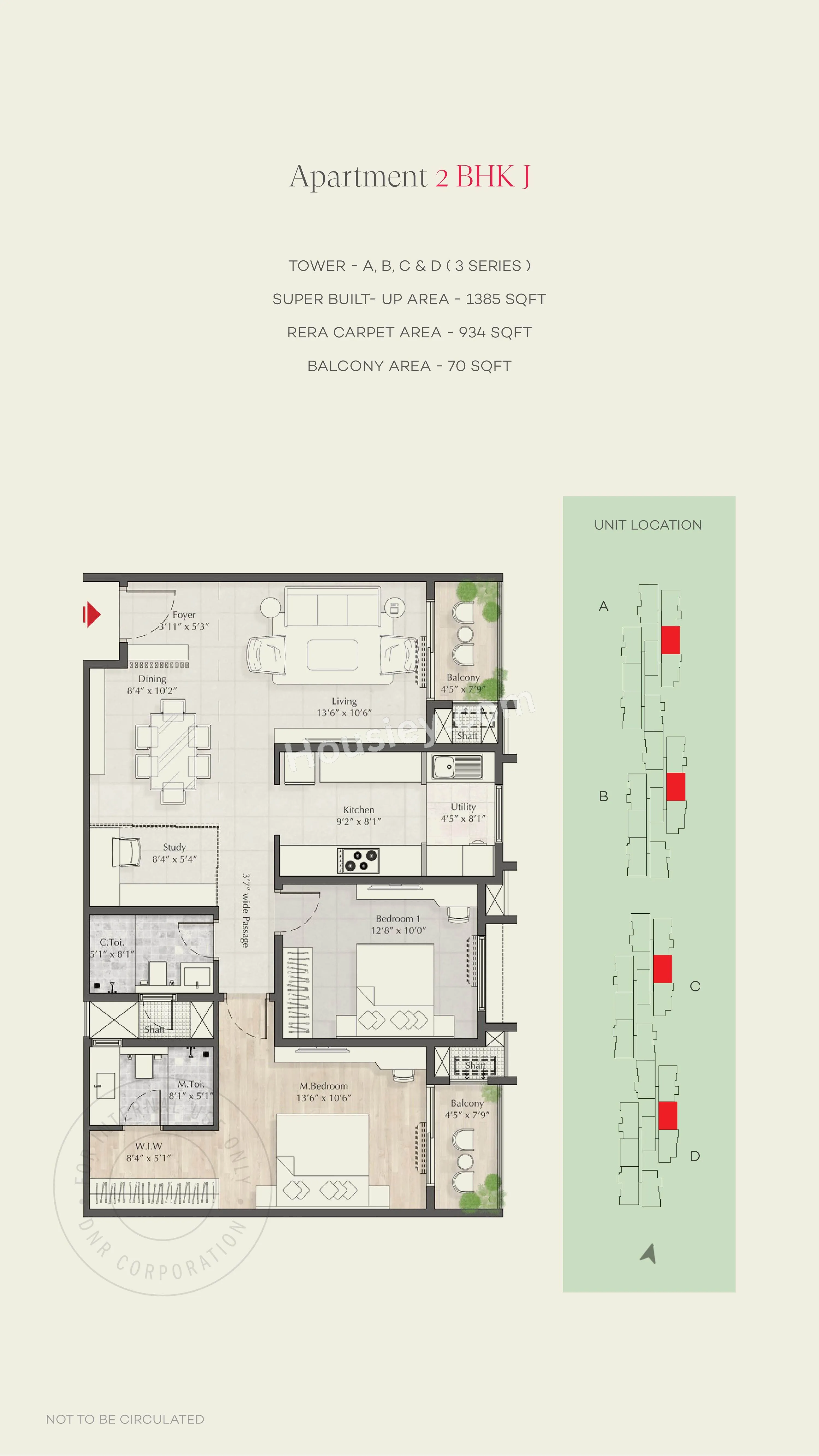 DNR Park Link Unit plan - 1004 sq.ft.