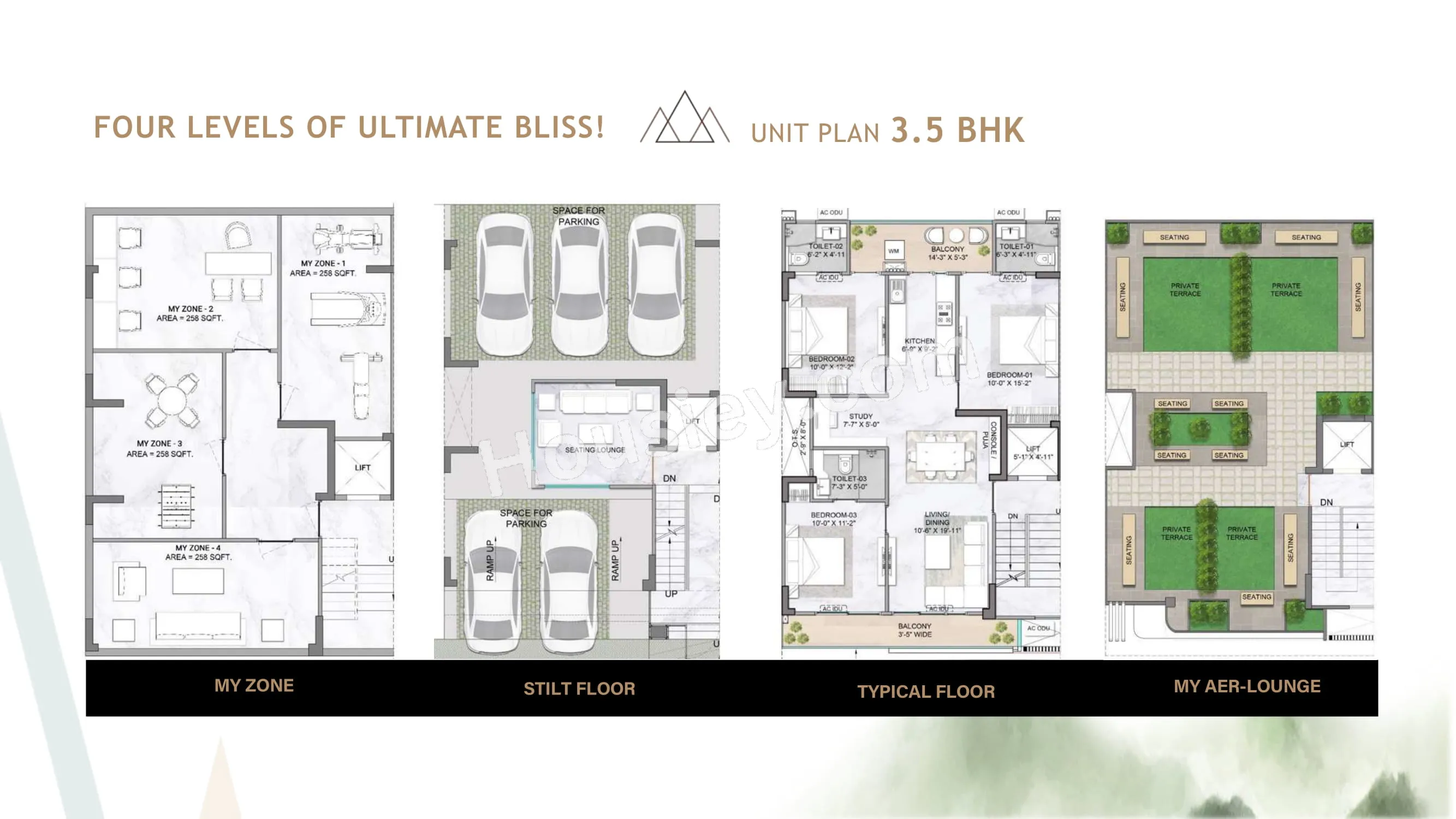 Unit plan - 1082 sq.ft.