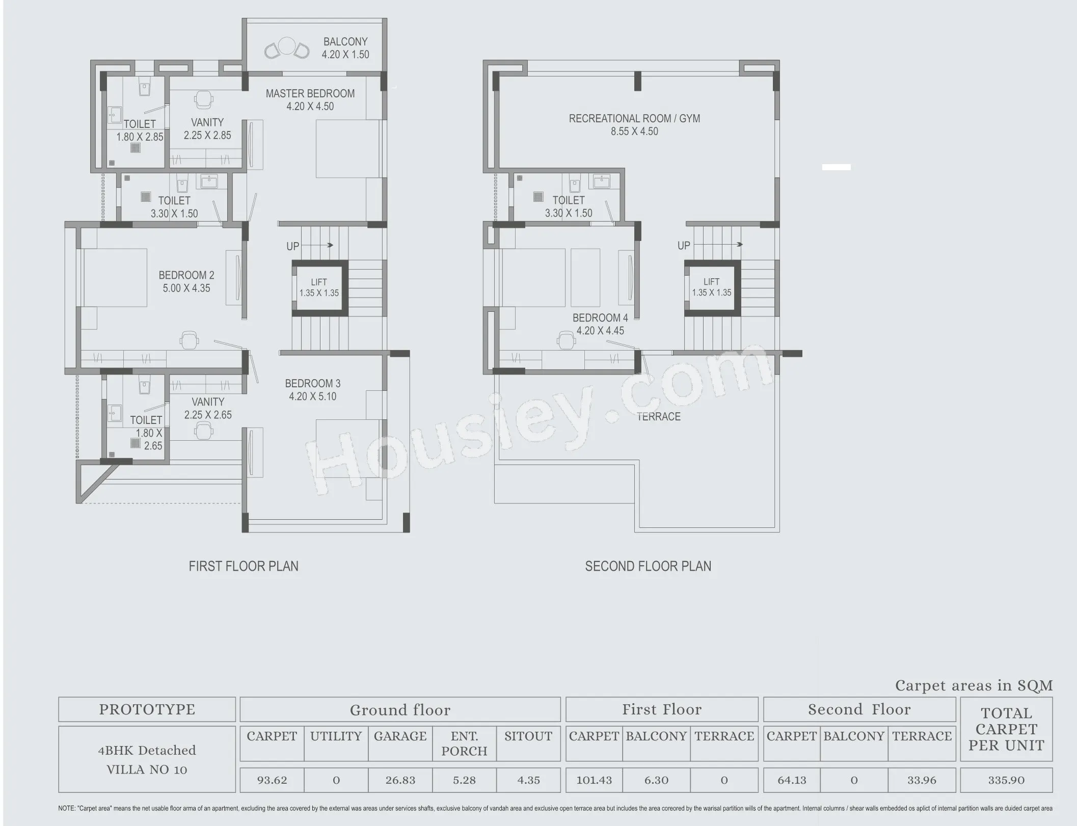 Unit plan - 3600 sq.ft.