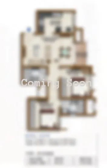 CCI Rivali Park Haven Unit plan - 721 sq.ft.