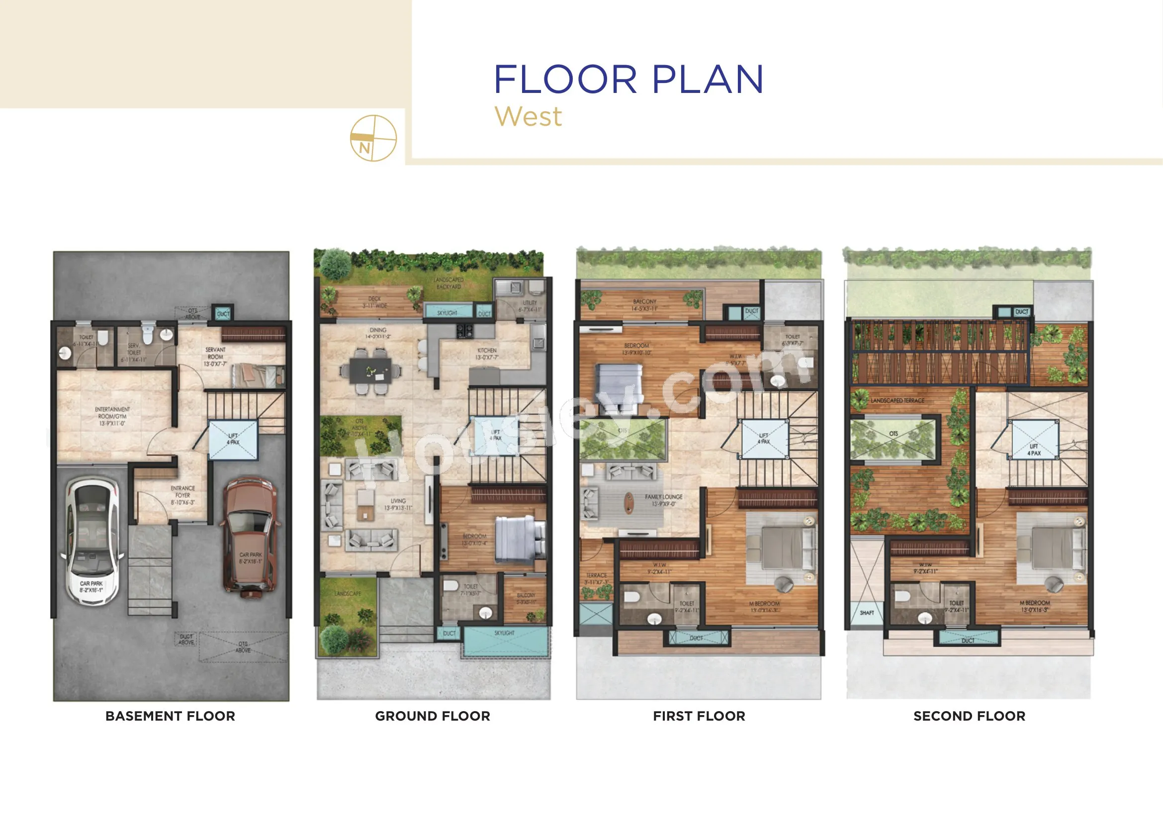 Unit plan - 2497 sq.ft.