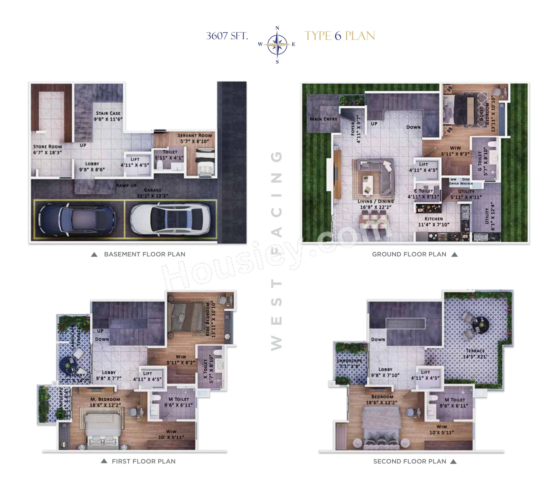 Unit plan - 2798 sq.ft.