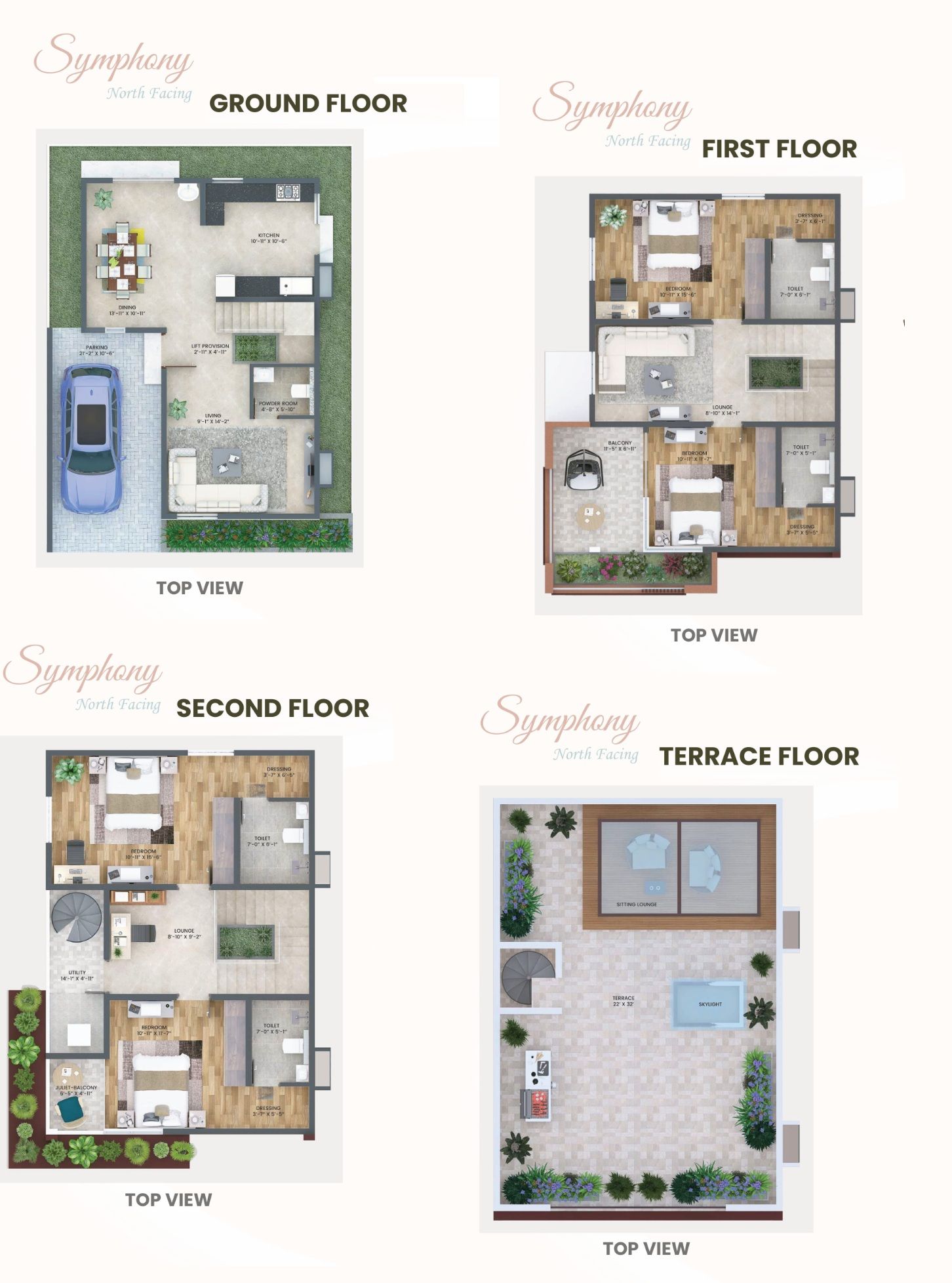 Unit plan - 1163 sq.ft.