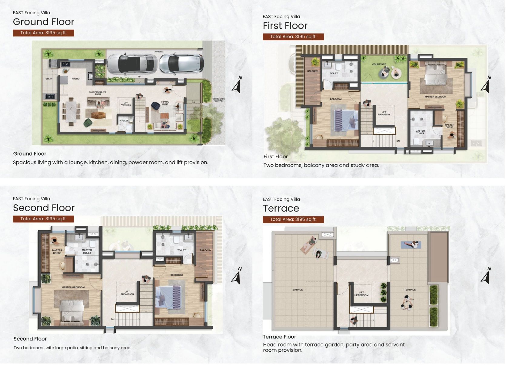 Unit plan - 1453 sq.ft.