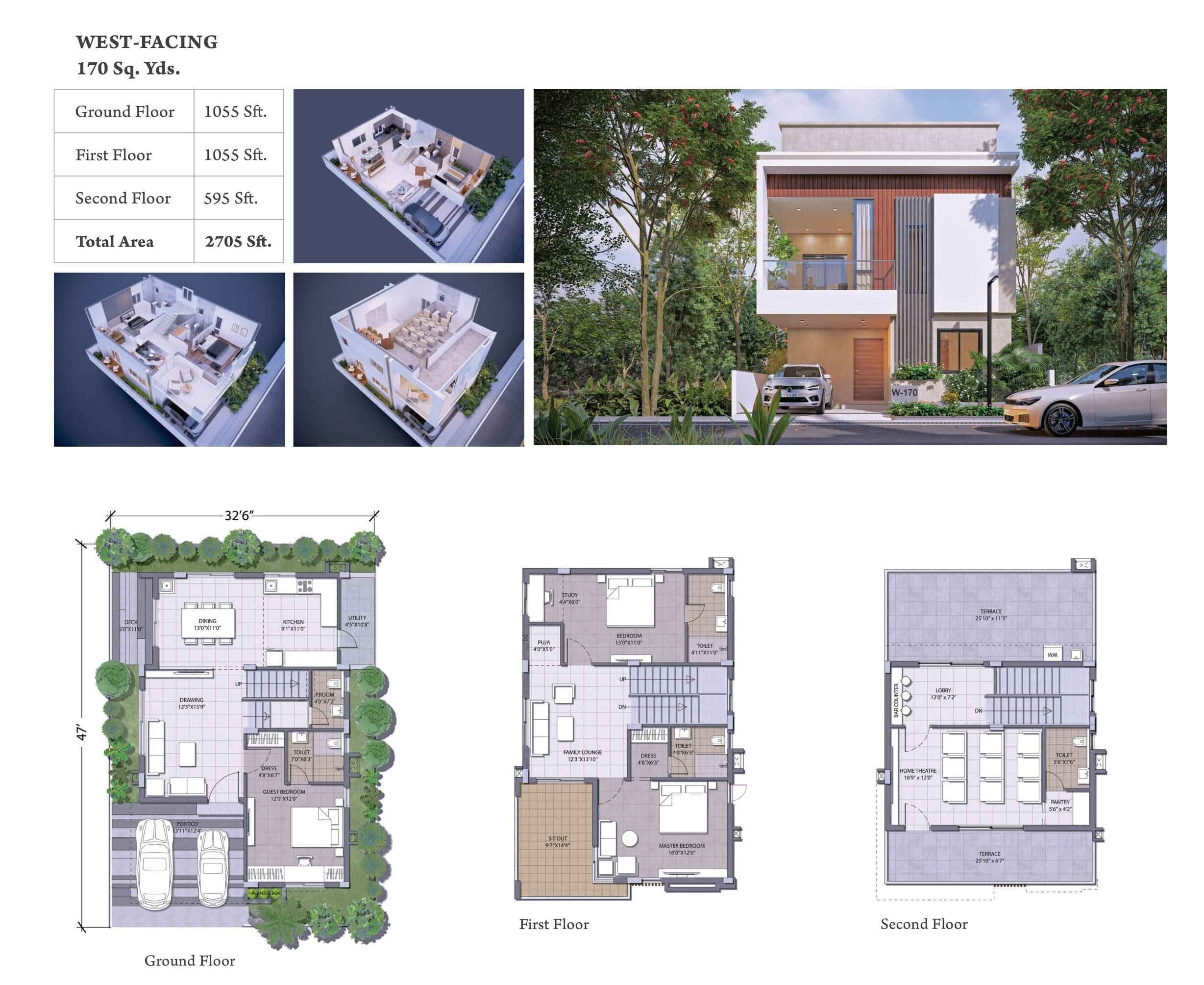 Unit plan - 1530 sq.ft.