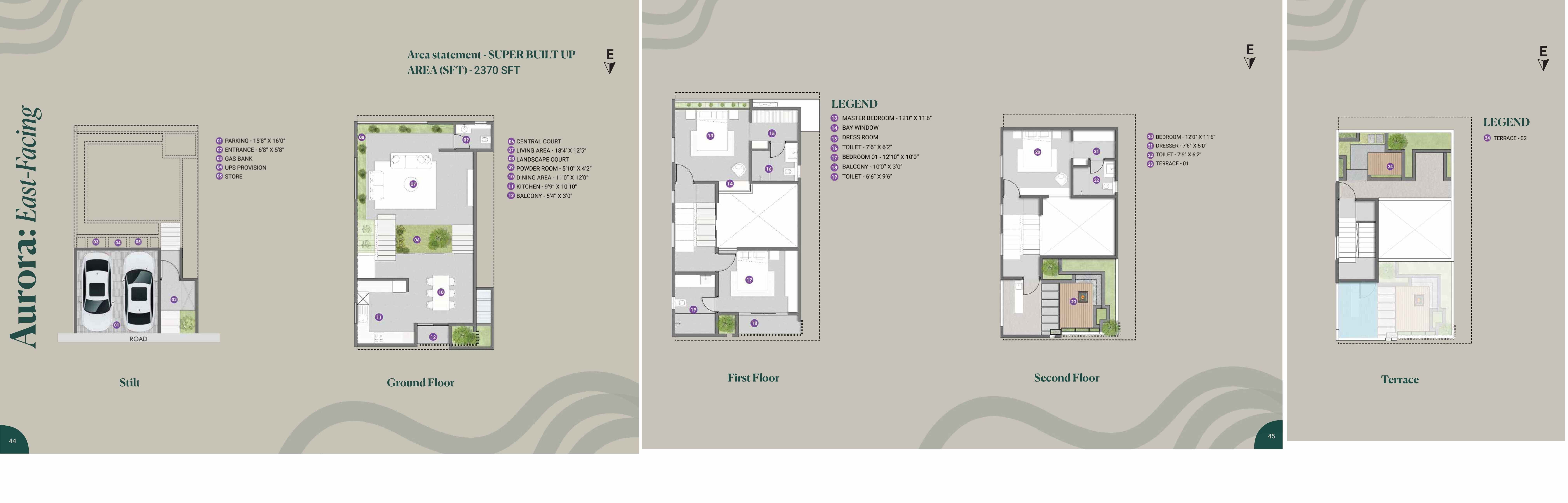 Unit plan - 1720 sq.ft.