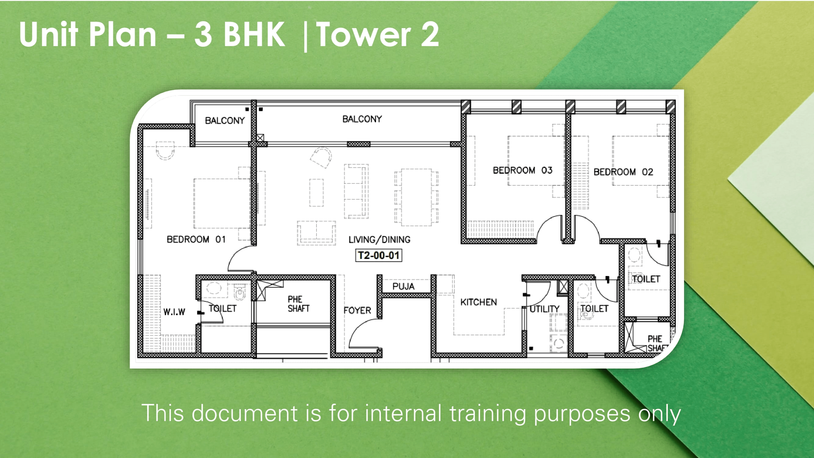 Unit plan - 1163 sq.ft.